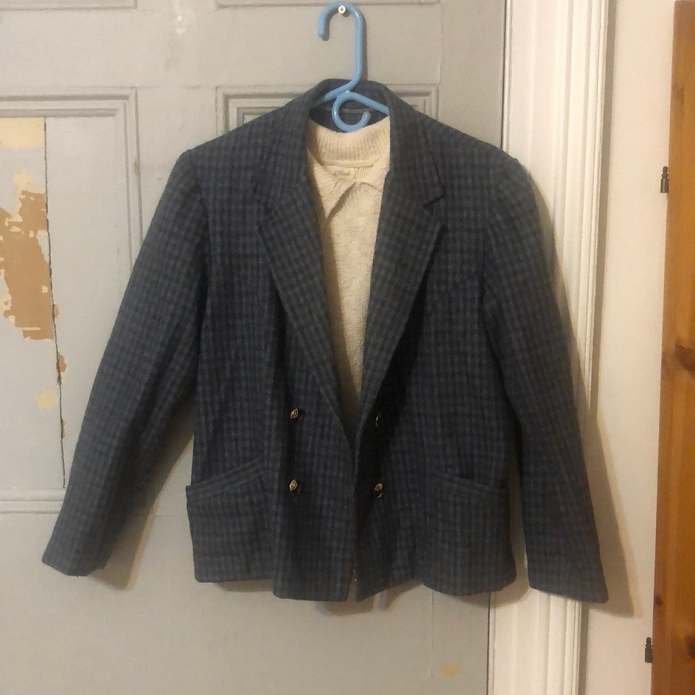 Vintage Wool Blazer